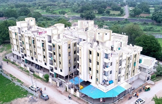 Shiv Residency - Real Side View